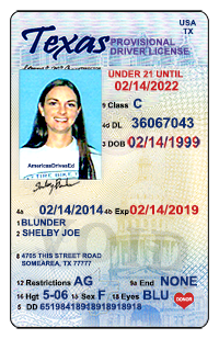 Texas Drivers License