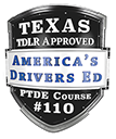 America's Drivers Ed Course Badge Logo